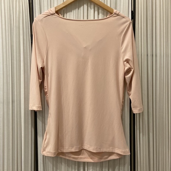 EUC - Cleo Drape Neck Top - Size Small - Picture 2 of 4